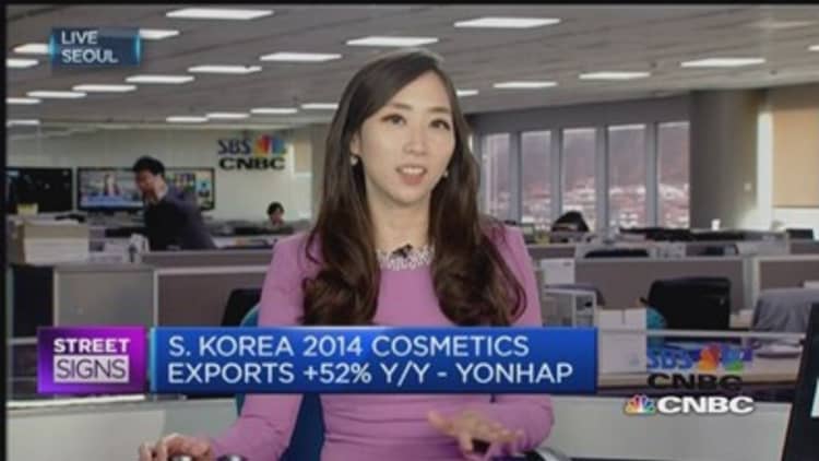 South Korean cosmetics makers shine