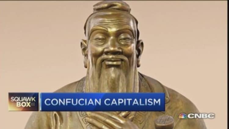 Confucian capitalism at work