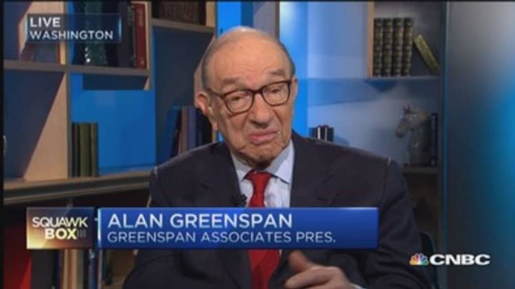Greenspan: QE effect