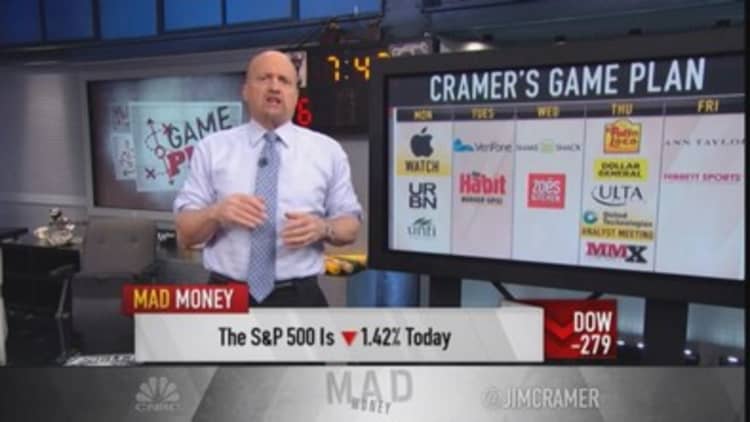 Cramer's in learning mode next week