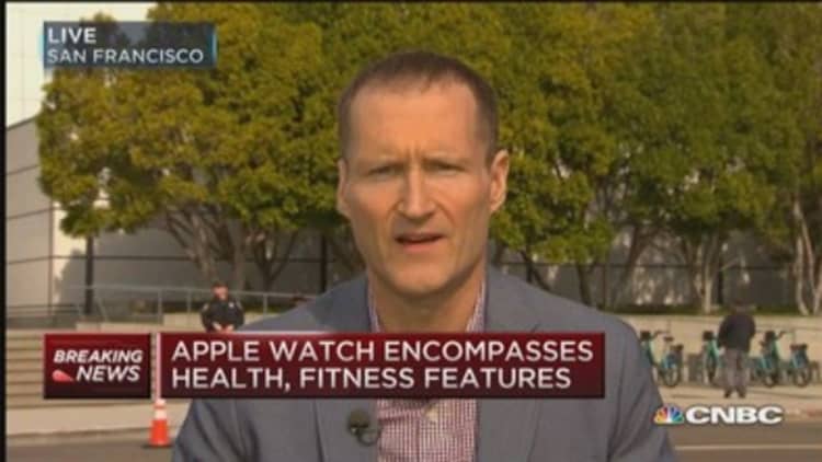A bear on the Apple Watch