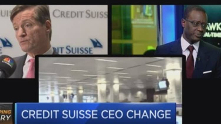 Thiam is an 'innovative appointment' for Credit Suisse