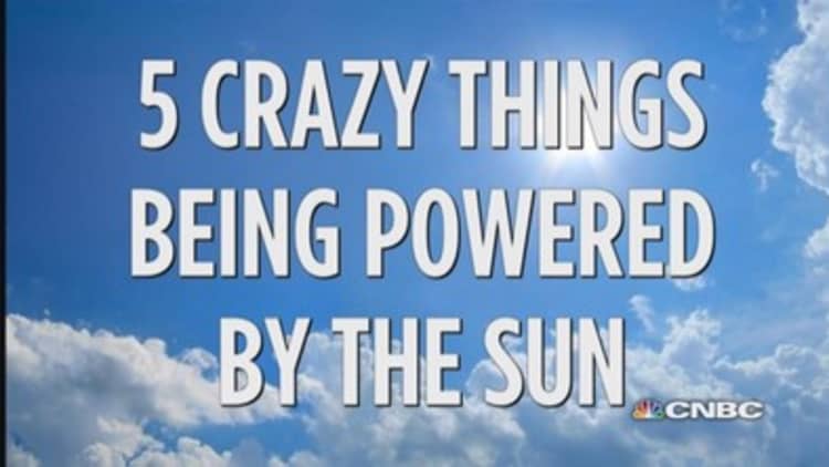 5 crazy things powered by the sun