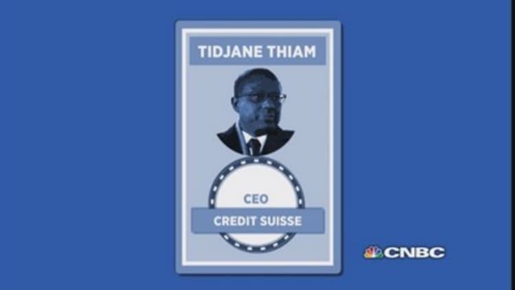 Who is Tidjane Thiam?