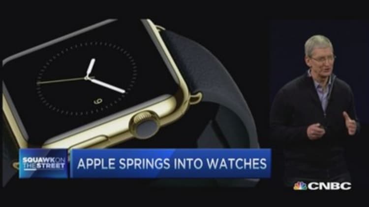 Hargreaves reacts to Apple Watch
