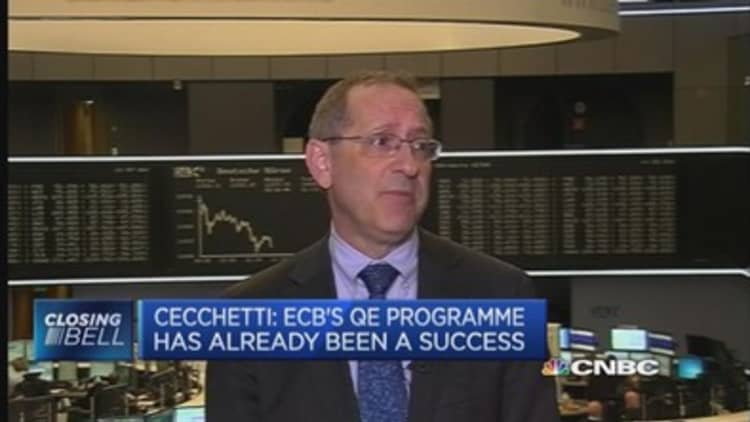 Cecchetti: ECB QE is already a success