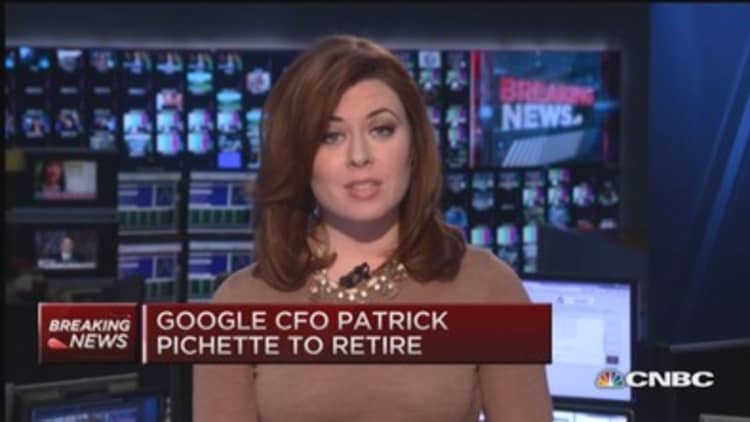 Google CFO to retire