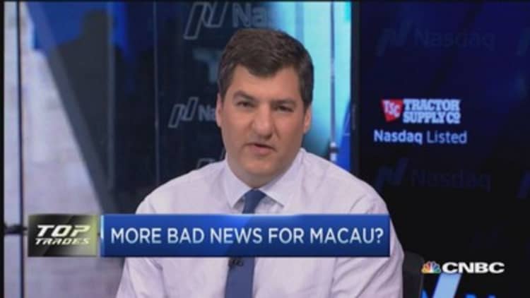 Macau storm; Trader sticks with MGM
