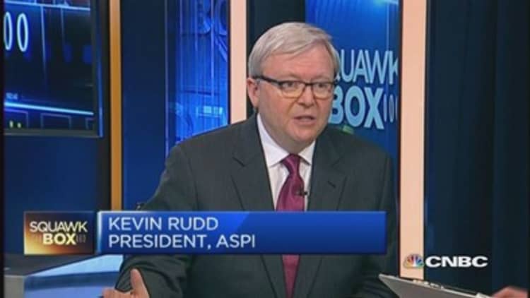 Rudd: Surprised by China's anti-graft drive
