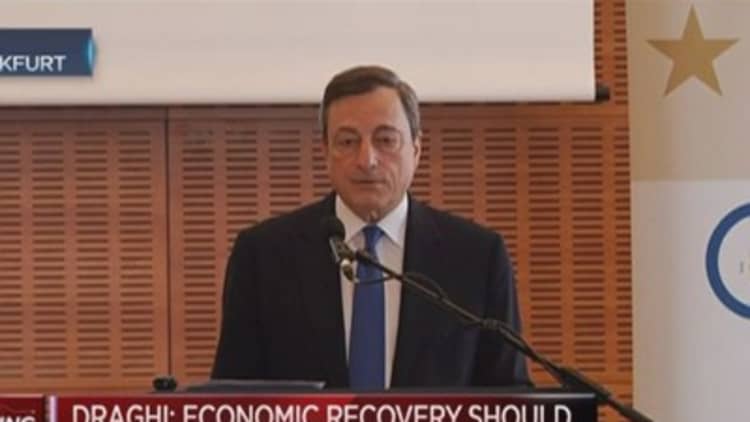 Market reaction proves QE can work: Draghi