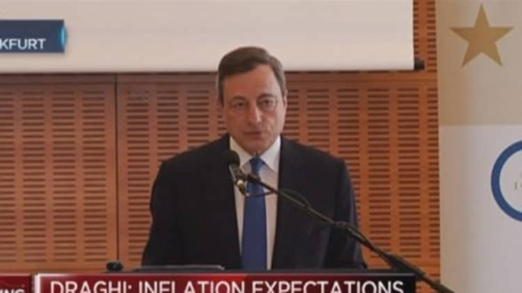 QE may mean financial stability risk: Draghi