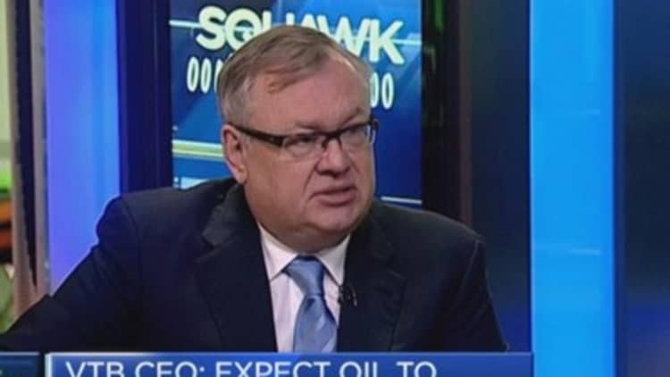 Russia business conditions better than 2008: VTB CEO