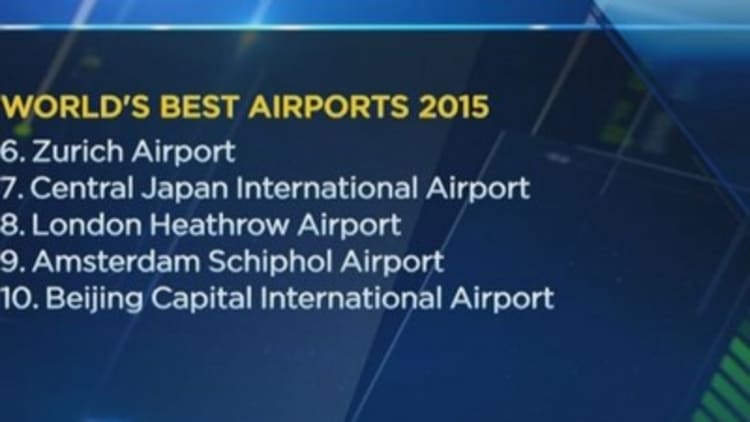 And the best airport award goes to...