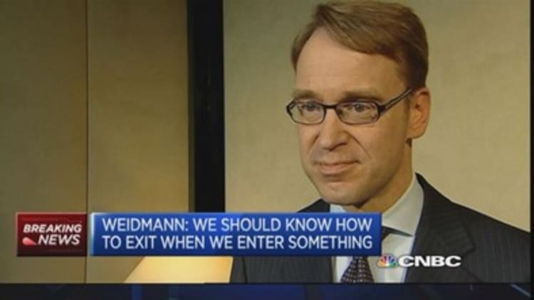 Weidmann vindicated by EU economic performance? 
