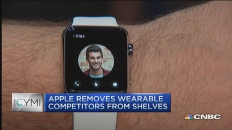 ICYMI: Apple removes wearables from shelves