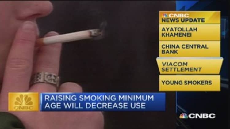 CNBC update: End to young smokers?