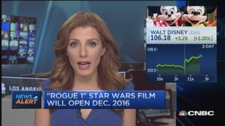 'Rogue 1' Star Wars film opens Dec. 2016