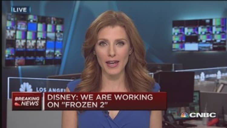 Disney working on 'Frozen 2'
