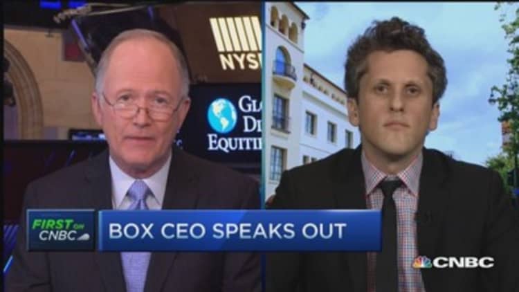 Box CEO: Great quarter, still pushing on growth