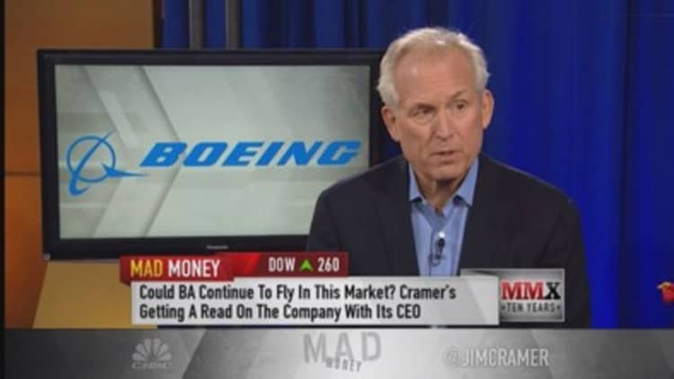 Boeing CEO: Like commercial side growth
