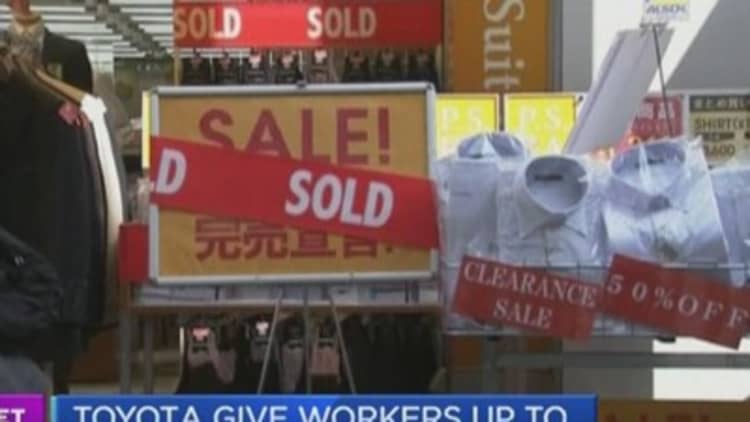 In Japan, inflation offsets wage rise: Pro