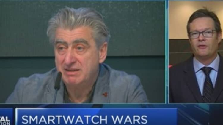 Watch out Apple! Swatch joins smartwatch war