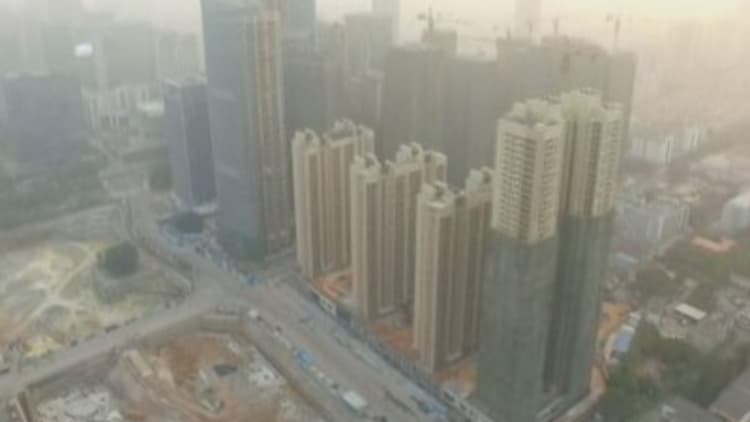 China's property sector: A bubble bursting?