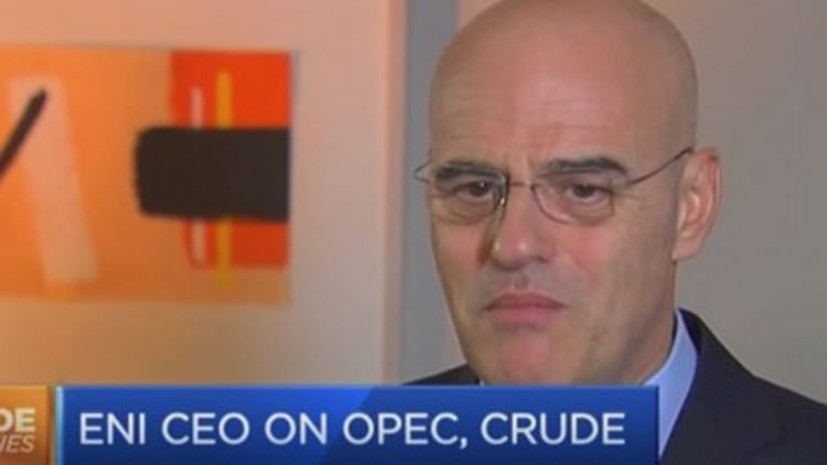 Eni CEO on the outlook for oil