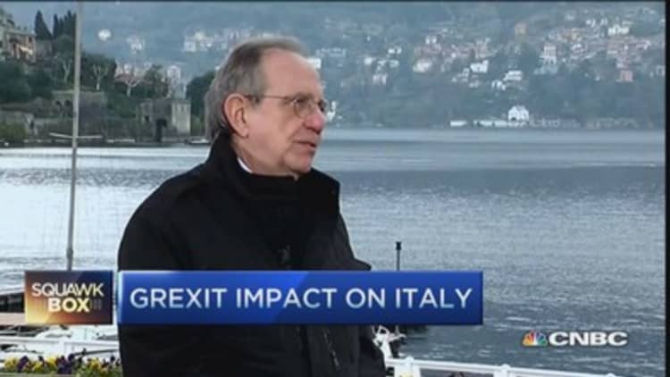 'Grexit's' fallout on Italy