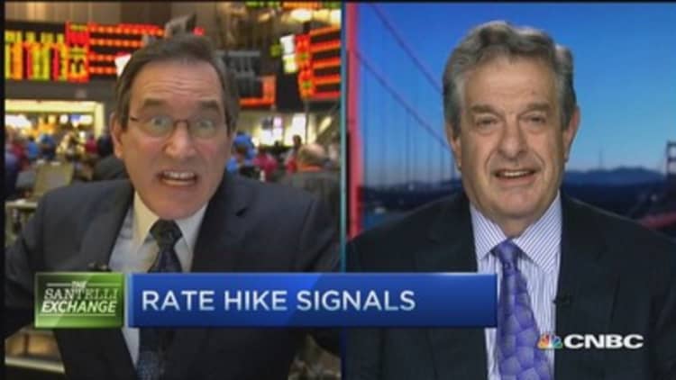 Santelli: Rate hike signals 
