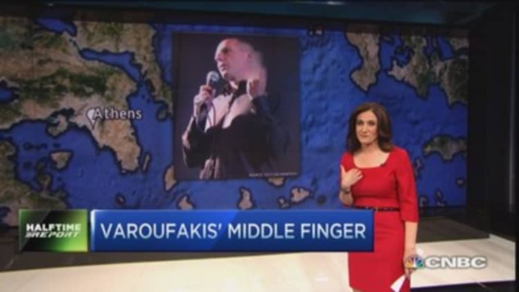 Putin reappears & Varoufakis' middle finger