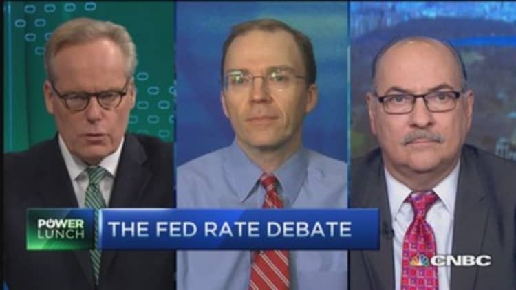 The Fed rate debate 