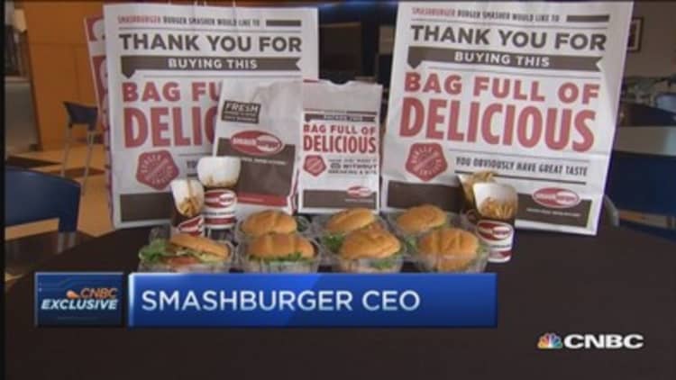 Smashburger's smash technique