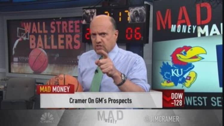 Find stock winners with Cramer's NCAA picks