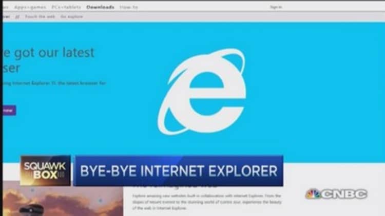 Say goodbye to Internet Explorer