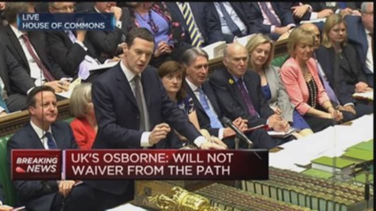 'Britain is walking tall again': Osborne