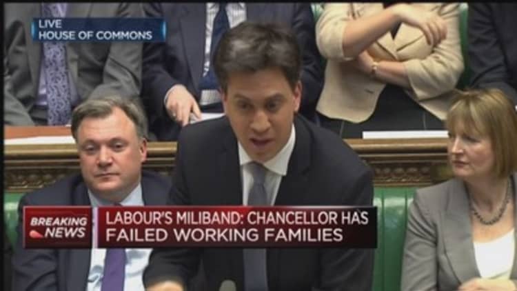 Miliband: A budget the public won't believe 