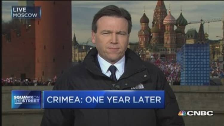 Crimea a year after its 'return to Russia'