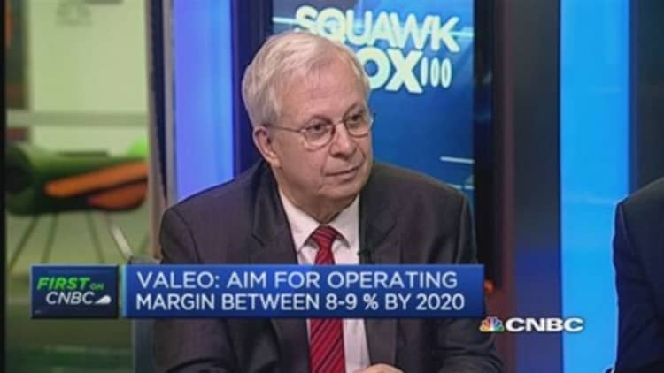 Valeo CEO: We work a lot on innovation