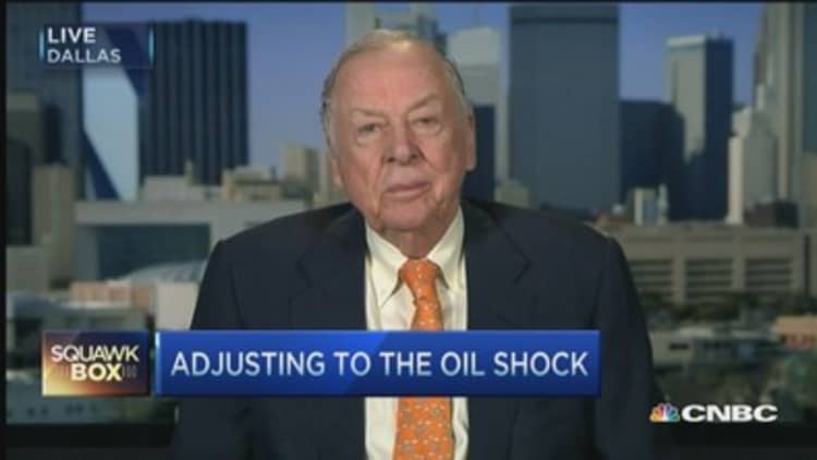 Boone Pickens on oil prices