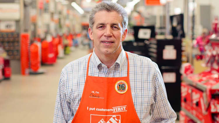 Home Depot CEO: Lowe's has always been strong competitor, new CEO doesn't change that