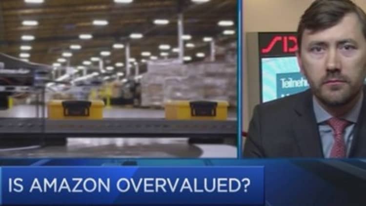 Why Amazon is overvalued: Analyst