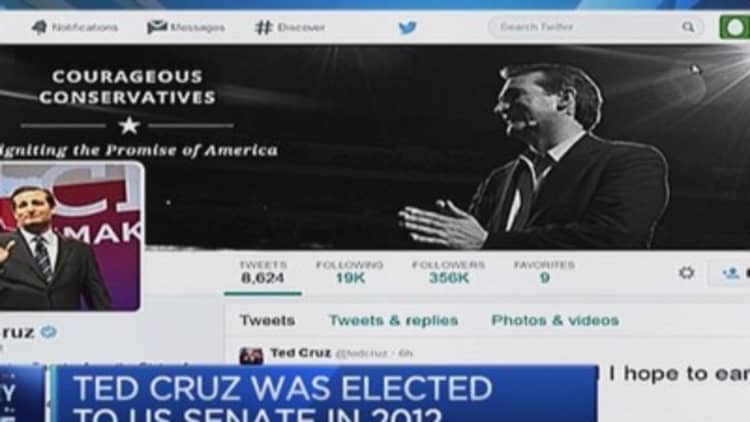 Ted Cruz enters Presidential race