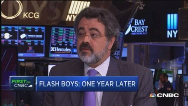 Investor impact: 'Flash Boys' one year later 