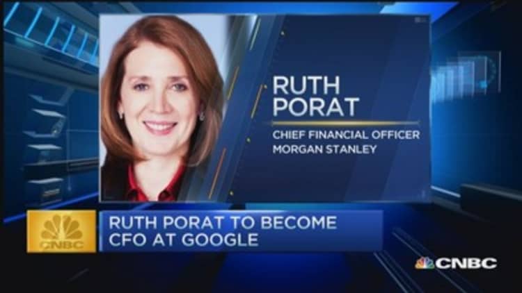 CNBC update: Google names Ruth Porat CFO