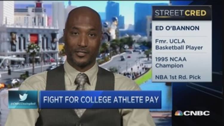 The fight for college athlete pay