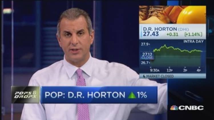Stock Pops & Drops: DHI, HA, P & SONS