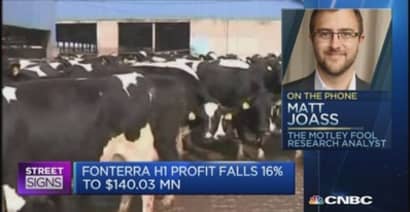Fonterra shares plunge after dividend cut