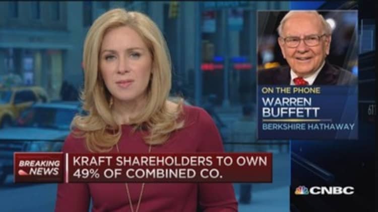 'Krafty' deal 'matter of negotiations': Warren Buffett