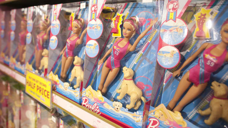 Mattel Q3 hurt by Toys 'R' Us bankruptcy